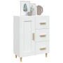 Weißes Sperrholz-Sideboard 69,5 x 34 x 90 cm von vidaXL, Sideboards - Ref: Foro24-812222, Preis: 87,75 €, Rabatt: %