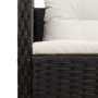 Juego de Sofás de Exterior Negro Ratán Sintético Mediano de , Conjuntos de jardín - Ref: Foro24-4104699, Precio: 302,43 €, De...