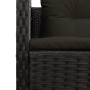 Conjunto de Sofá Exterior - Negro Ratán, Madera Mediano Duradero von , Gartensets - Ref: Foro24-4104700, Preis: 302,43 €, Rab...