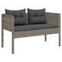 Conjunto de Sofás de Exterior Gris y gris oscuro von , Gartensets - Ref: Foro24-4104702, Preis: 308,61 €, Rabatt: %