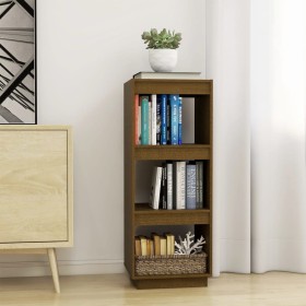 Regal/Raumteiler aus honigbraunem Kiefernholz von vidaXL, Bücherregale und Regale - Ref: Foro24-810847, Preis: 42,37 €, Rabat...
