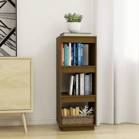 Regal/Raumteiler aus honigbraunem Kiefernholz von vidaXL, Bücherregale und Regale - Ref: Foro24-810847, Preis: 42,37 €, Rabat...