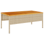 Set de Sofá de Exterior Beige y Gris Claro Ratán, Tela Estándar von , Gartensets - Ref: Foro24-4104704, Preis: 308,61 €, Raba...