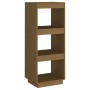 Regal/Raumteiler aus honigbraunem Kiefernholz von vidaXL, Bücherregale und Regale - Ref: Foro24-810847, Preis: 42,37 €, Rabat...
