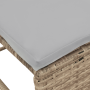 Set de Sofá de Exterior Beige y Gris Claro Ratán, Tela Estándar von , Gartensets - Ref: Foro24-4104704, Preis: 308,61 €, Raba...