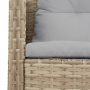 Set de Sofá de Exterior Beige y Gris Claro Ratán, Tela Estándar von , Gartensets - Ref: Foro24-4104704, Preis: 308,61 €, Raba...