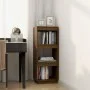 Regal/Raumteiler aus honigbraunem Kiefernholz von vidaXL, Bücherregale und Regale - Ref: Foro24-810847, Preis: 42,37 €, Rabat...