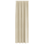 Cortinas opacas con cinta superior 2 pcs de terciopelo crema de , Cortinas y visillos - Ref: Foro24-4107186, Precio: 31,80 €,...