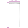 Cortinas opacas con cinta superior 2 pcs de terciopelo crema de , Cortinas y visillos - Ref: Foro24-4107186, Precio: 31,80 €,...