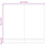 Tela de repuesto para toldo para marco de 2.5x2 m Rojo by , Awnings - Ref: Foro24-42000624, Price: 31,86 €, Discount: %