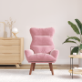 Sillón Relajante de Terciopelo Rosa | Foro24.es | Tu tienda online para hogar, jardín y más Foro24.es