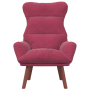 Sillón Relajante de Terciopelo Rojo Vino | Foro24.es | Tu tienda online para hogar, jardín y más Foro24.es