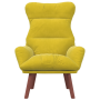 Sillón relajante de terciopelo amarillo | Foro24.es | Tu tienda online para hogar, jardín y más Foro24.es