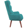Sillón Relajante de Terciopelo Turquesa | Foro24.es | Tu tienda online para hogar, jardín y más Foro24.es