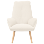 Sillón relajante Crema de tela tipo lana rizada | Foro24.es | Tu tienda online para hogar, jardín y más Foro24.es
