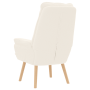 Sillón relajante Crema de tela tipo lana rizada | Foro24.es | Tu tienda online para hogar, jardín y más Foro24.es
