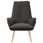 Sillón Relajante Gris Oscuro de Tela Parecida a Lana | Foro24.es | Tu tienda online para hogar, jardín y más Foro24.es