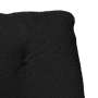 Sillón relajante de tela de lana curly negra | Foro24.es | Tu tienda online para hogar, jardín y más Foro24.es