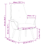 Sillón Relajante Beige de Tela Similar a la Lana Rizada | Foro24.es | Tu tienda online para hogar, jardín y más Foro24.es