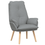 Sillón Relax de en Tela Gris Claro | Foro24.es | Tu tienda online para hogar, jardín y más Foro24.es
