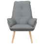 Sillón Relax de en Tela Gris Claro | Foro24.es | Tu tienda online para hogar, jardín y más Foro24.es