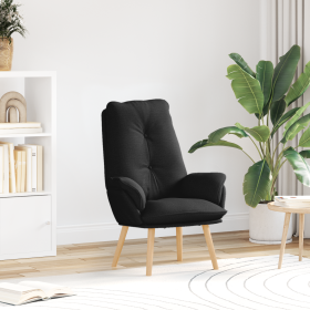Sillón Relajante Tela Negra