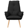 Sillón Relajante Tela Negra | Foro24.es | Tu tienda online para hogar, jardín y más Foro24.es