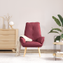Sillón relajante de tela color vino | Foro24.es | Tu tienda online para hogar, jardín y más Foro24.es