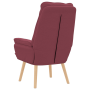 Sillón relajante de tela color vino | Foro24.es | Tu tienda online para hogar, jardín y más Foro24.es