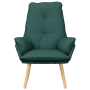 Sillón Relajante Verde Oscuro Tela | Foro24.es | Tu tienda online para hogar, jardín y más Foro24.es