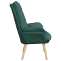 Sillón Relajante Verde Oscuro Tela | Foro24.es | Tu tienda online para hogar, jardín y más Foro24.es