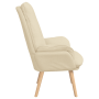 Sillón Relax de Tela Color Crema | Foro24.es | Tu tienda online para hogar, jardín y más Foro24.es