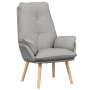 Sillón Relajante de Tela Gris Nube | Foro24.es | Tu tienda online para hogar, jardín y más Foro24.es