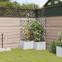 Macetas de Jardín  con Sistema de Riego 3 pcs Blanco | Foro24.es | Tu tienda online para hogar, jardín y más Foro24.es