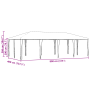 Carpa de Fiesta Verde 8x4 m PE | Foro24.es | Tu tienda online para hogar, jardín y más Foro24.es