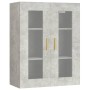 Concrete gray hanging wall cabinet 69.5x34x90 cm by vidaXL, Sideboards - Ref: Foro24-812280, Price: 69,87 €, Discount: %