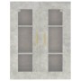 Concrete gray hanging wall cabinet 69.5x34x90 cm by vidaXL, Sideboards - Ref: Foro24-812280, Price: 69,87 €, Discount: %