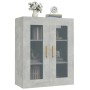 Concrete gray hanging wall cabinet 69.5x34x90 cm by vidaXL, Sideboards - Ref: Foro24-812280, Price: 69,87 €, Discount: %