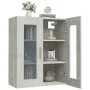 Armario colgante de pared gris hormigón 69,5x34x90 cm de vidaXL, Aparadores - Ref: Foro24-812280, Precio: 68,99 €, Descuento: %
