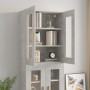 Concrete gray hanging wall cabinet 69.5x34x90 cm by vidaXL, Sideboards - Ref: Foro24-812280, Price: 69,87 €, Discount: %