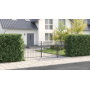 Puerta de Jardín con Punta de Lanza Negra 100x400 cm de Acero | Foro24.es | Tu tienda online para hogar, jardín y más Foro24.es