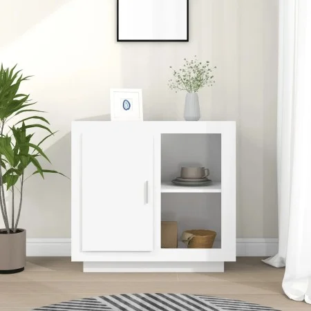 White sideboard 80x40x75 cm by vidaXL, Sideboards - Ref: Foro24-811826, Price: 75,65 €, Discount: %
