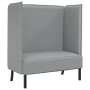 Sofá Alto Respaldo Gris Claro 109x56x121 cm Tela | Foro24.es | Tu tienda online para hogar, jardín y más Foro24.es