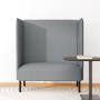 Sofá Alto Respaldo Gris Claro 109x56x121 cm Tela | Foro24.es | Tu tienda online para hogar, jardín y más Foro24.es