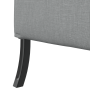 Sofá Alto Respaldo Gris Claro 109x56x121 cm Tela | Foro24.es | Tu tienda online para hogar, jardín y más Foro24.es