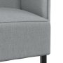 Sofá Alto Respaldo Gris Claro 109x56x121 cm Tela | Foro24.es | Tu tienda online para hogar, jardín y más Foro24.es