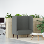 Sofá Alto Gris Oscuro 109x56x121 cm Tela | Foro24.es | Tu tienda online para hogar, jardín y más Foro24.es