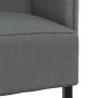 Sofá Alto Gris Oscuro 109x56x121 cm Tela | Foro24.es | Tu tienda online para hogar, jardín y más Foro24.es