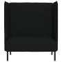 Sofá Alto Negro 109x56x121 cm Tela | Foro24.es | Tu tienda online para hogar, jardín y más Foro24.es