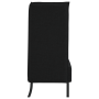 Sofá Alto Negro 109x56x121 cm Tela | Foro24.es | Tu tienda online para hogar, jardín y más Foro24.es